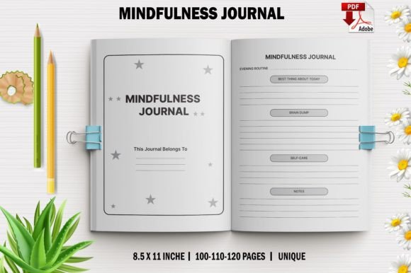 Editable Mindfulness Journal for KDP: A Strategic Toolkit for Calm and Clarity