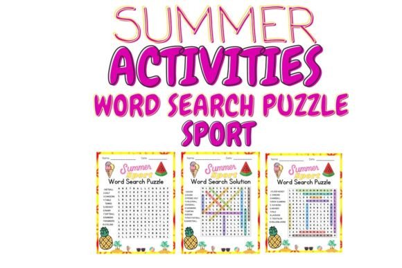 Finding Fun and Focus: The Joy of Summer Sports Word Searches