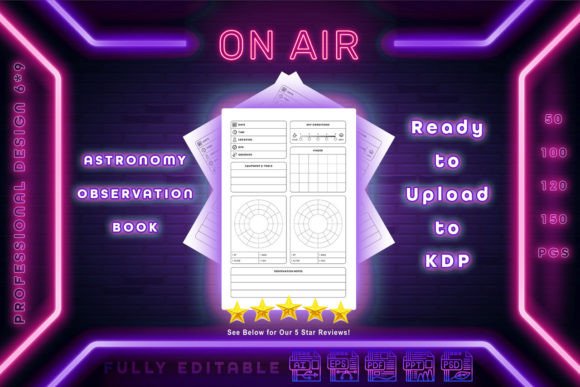The Astronomy Observation Book Full Edit: A Practical Asset for Stargazing and Publishing