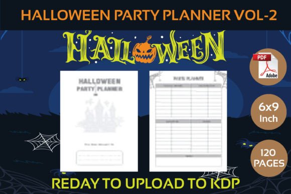 The Digital Toolbox for Your Spooky Season: The Halloween Party Planner Vol2 Journal