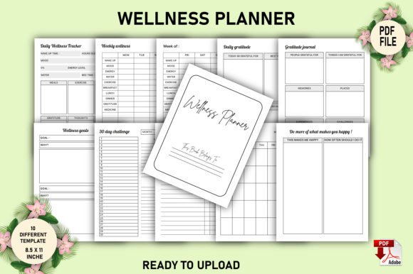 The Strategic Advantages of an Editable Wellness Planner for KDP