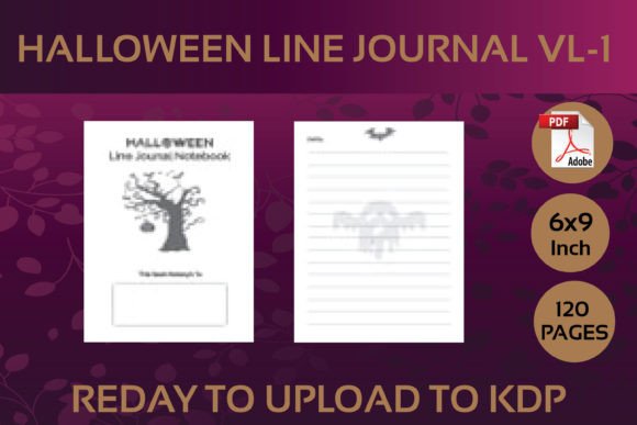 The Strategic Power of Halloween Line Journal Notebook Vol-1