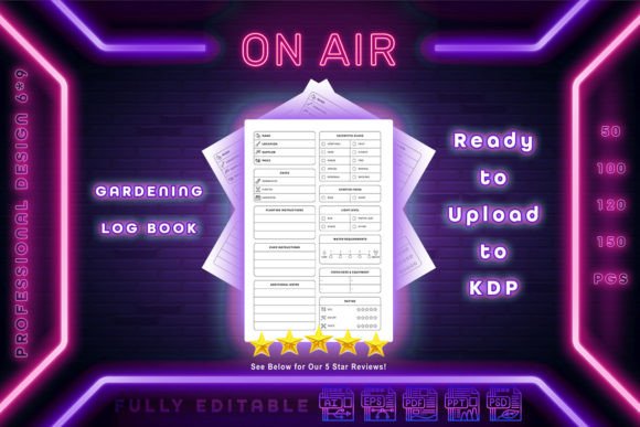 The Ultimate Guide to Your Gardening Log Book KDP Full Edit