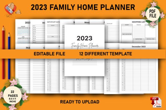 Your Year at Home: Navigating 2023 with a Family Home Planner